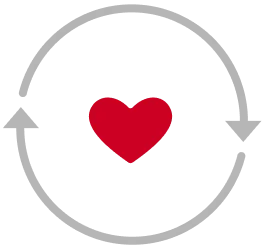 入社3年後の定着率のアイコン